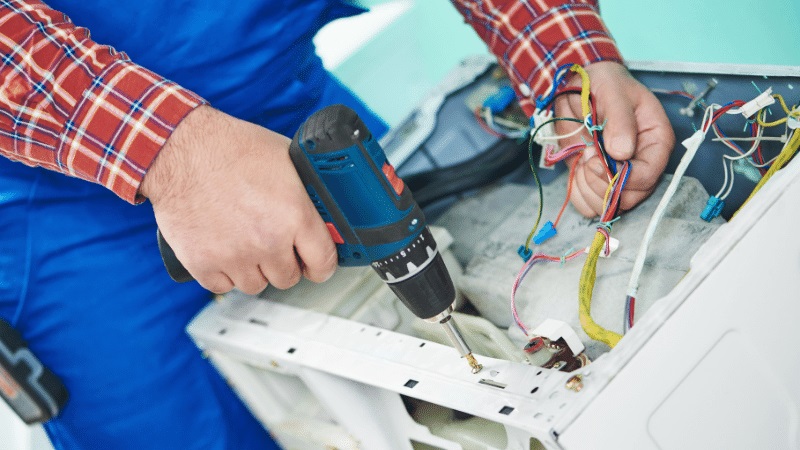 Nallıhan Hoover Hoover çamaşır makinesi kart tamiri – Su almama arızası orijinal parça ile giderildi. - Teknik servis örneği